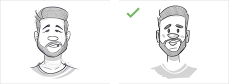 Create Your Avatar and enjoy an easy 3-steps process!